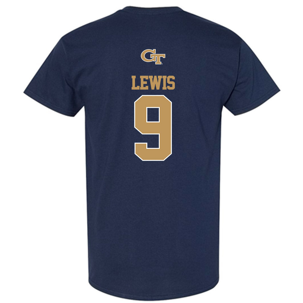 Georgia Tech - NCAA Baseball : Coleman Lewis - Classic Shersey T-Shirt-1