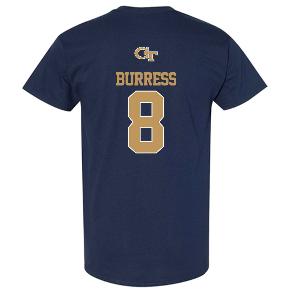 Georgia Tech - NCAA Baseball : Drew Burress - Classic Shersey T-Shirt-1