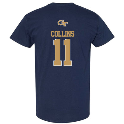 Georgia Tech - NCAA Football : Darnell Collins - Classic Shersey T-Shirt-1