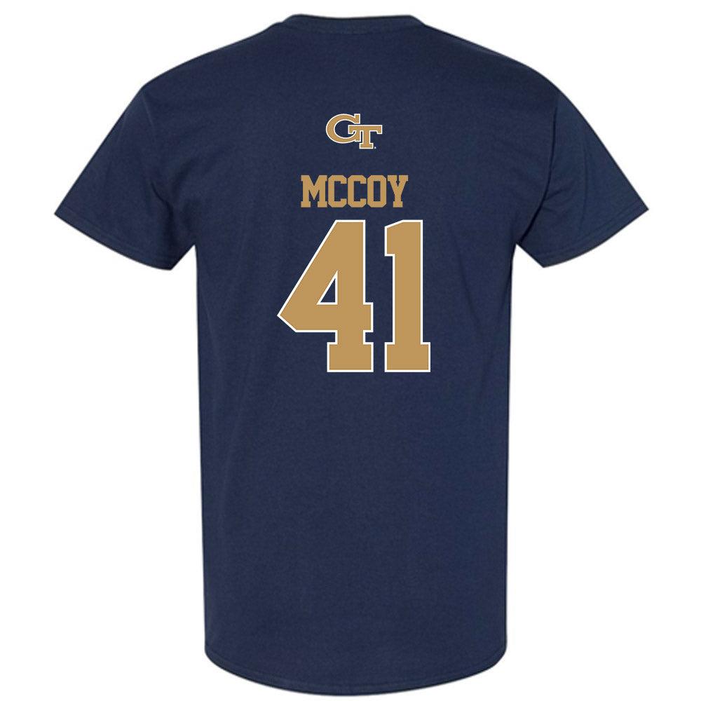 Georgia Tech - NCAA Football : Taje McCoy - Classic Shersey T-Shirt-1