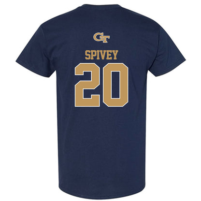 Georgia Tech - NCAA Baseball : Caden Spivey - Classic Shersey T-Shirt-1