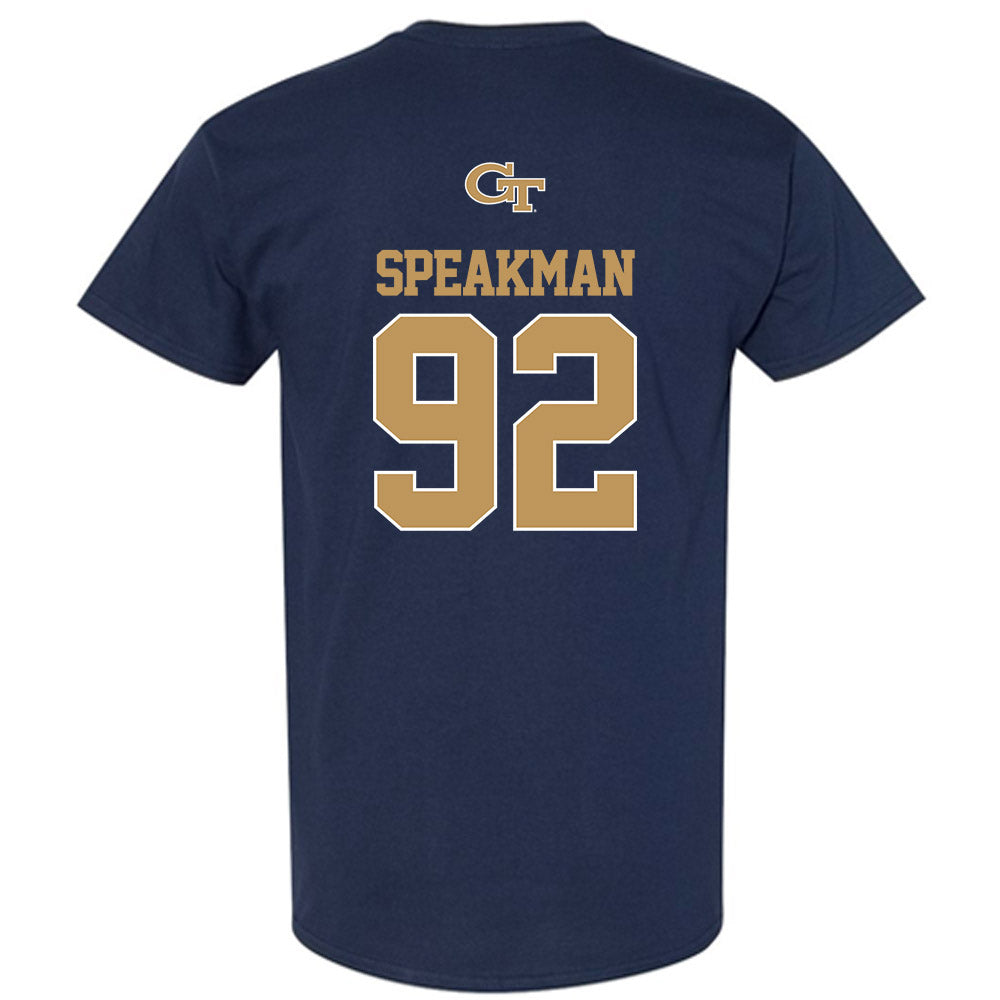 Georgia Tech - NCAA Football : Christian Speakman - Classic Shersey T-Shirt-1