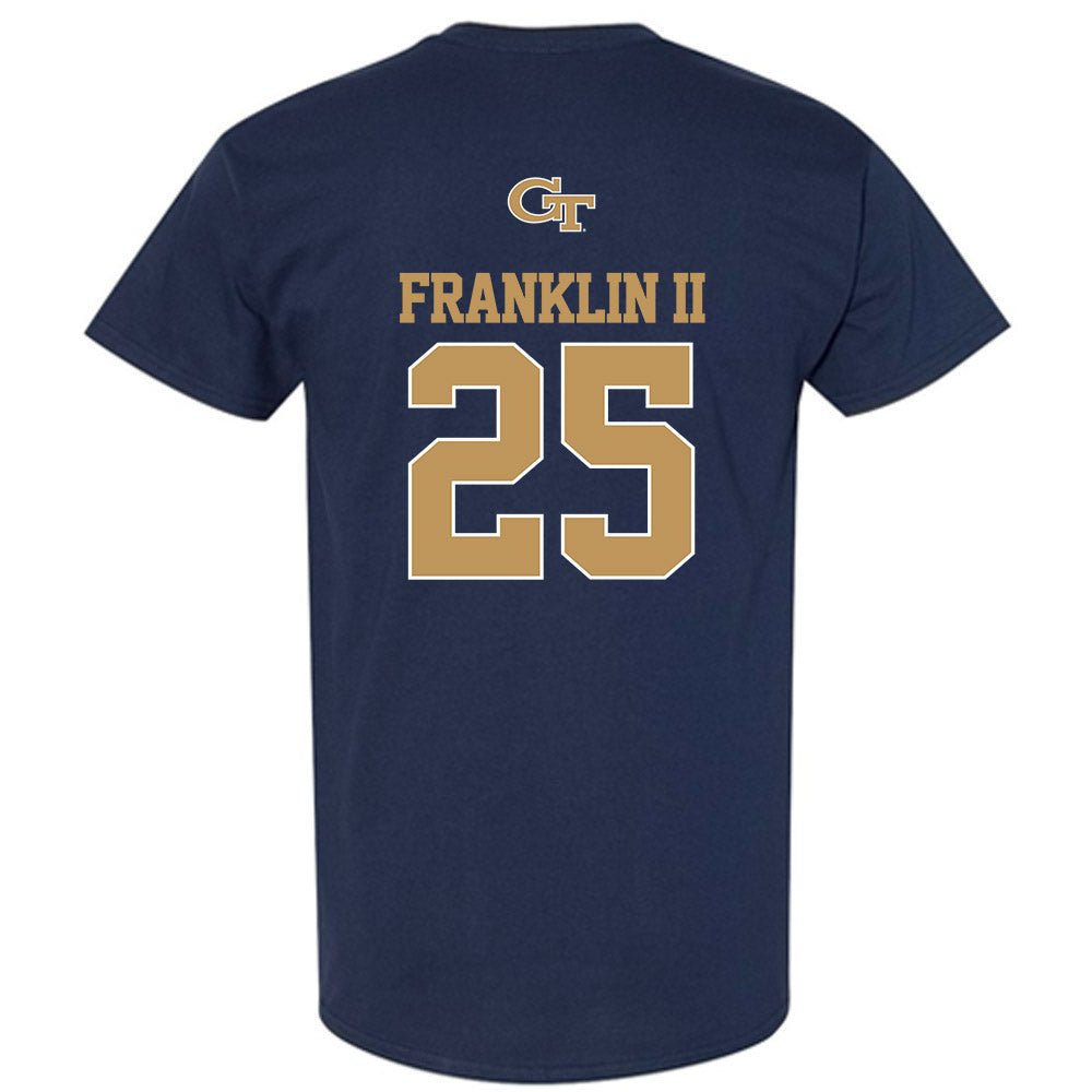 Georgia Tech - NCAA Football : Cedric Franklin Ii - Classic Shersey T-Shirt-1