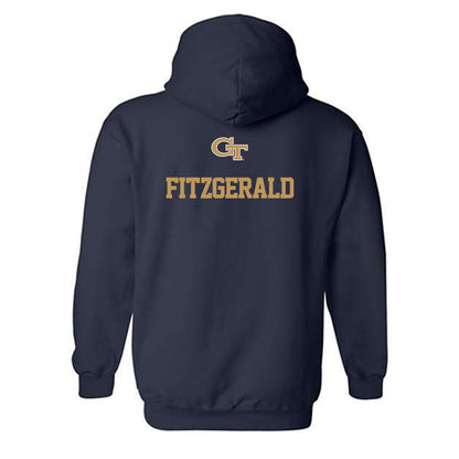 Georgia Tech - NCAA Women's Gymnastics : Sidney Fitzgerald - Classic Shersey Hooded Sweatshirt-1