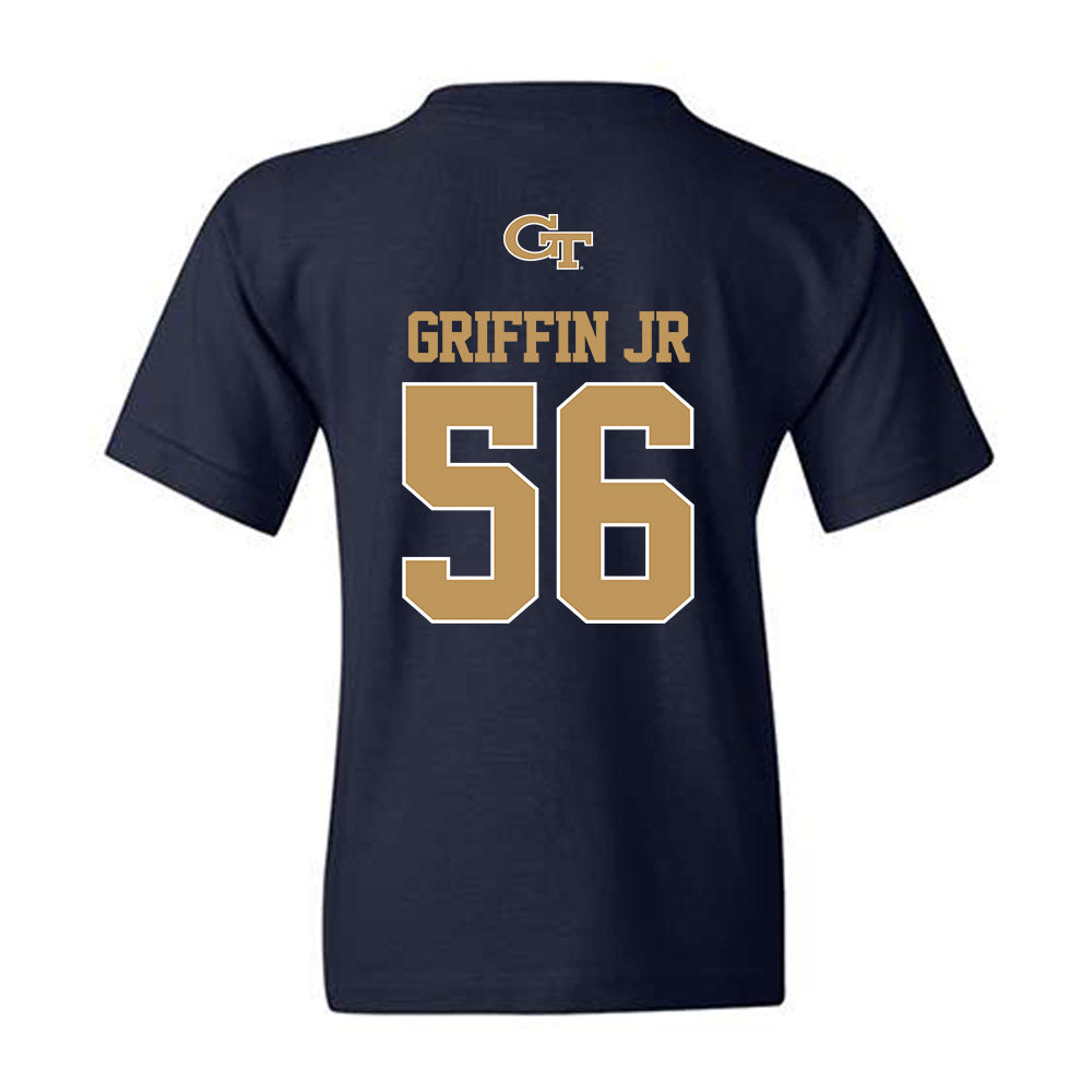 Georgia Tech - NCAA Football : Tim Griffin Jr - Classic Shersey Youth T-Shirt-1