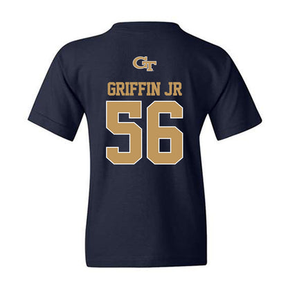 Georgia Tech - NCAA Football : Tim Griffin Jr - Classic Shersey Youth T-Shirt-1