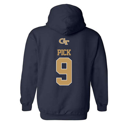 Georgia Tech - NCAA Softball : Landri Pick - Classic Shersey Hooded Sweatshirt-1