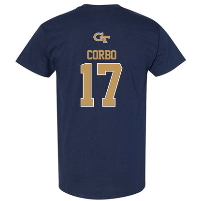 Georgia Tech - NCAA Football : Chris Corbo - Classic Shersey T-Shirt-1