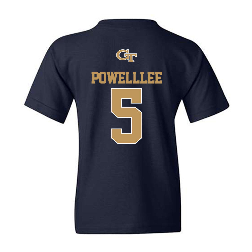 Georgia Tech - NCAA Football : Clayton Powell-Lee - Classic Shersey Youth T-Shirt-1