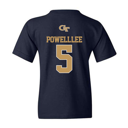 Georgia Tech - NCAA Football : Clayton Powell-Lee - Classic Shersey Youth T-Shirt-1