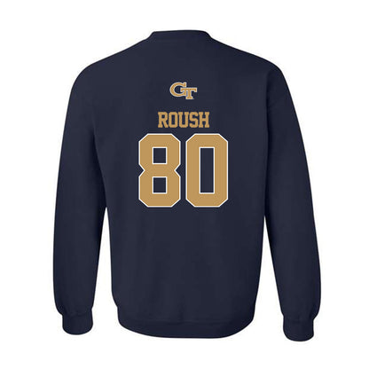 Georgia Tech - NCAA Football : Connor Roush - Classic Shersey Crewneck Sweatshirt-1