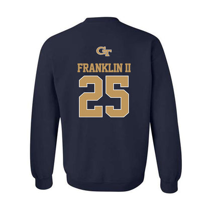 Georgia Tech - NCAA Football : Cedric Franklin Ii - Classic Shersey Crewneck Sweatshirt-1