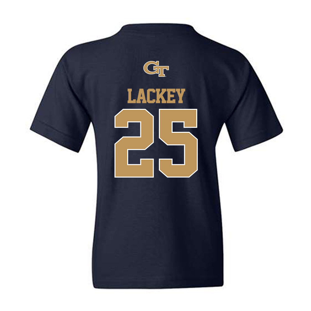 Georgia Tech - NCAA Baseball : Vahn Lackey - Classic Shersey Youth T-Shirt-1
