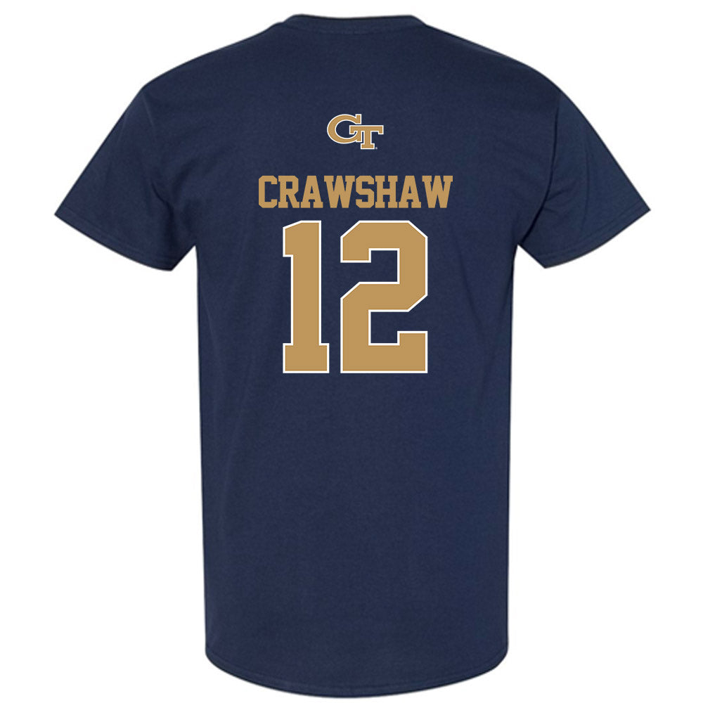 Georgia Tech - NCAA Women's Basketball : Jada Crawshaw - Classic Shersey T-Shirt-1