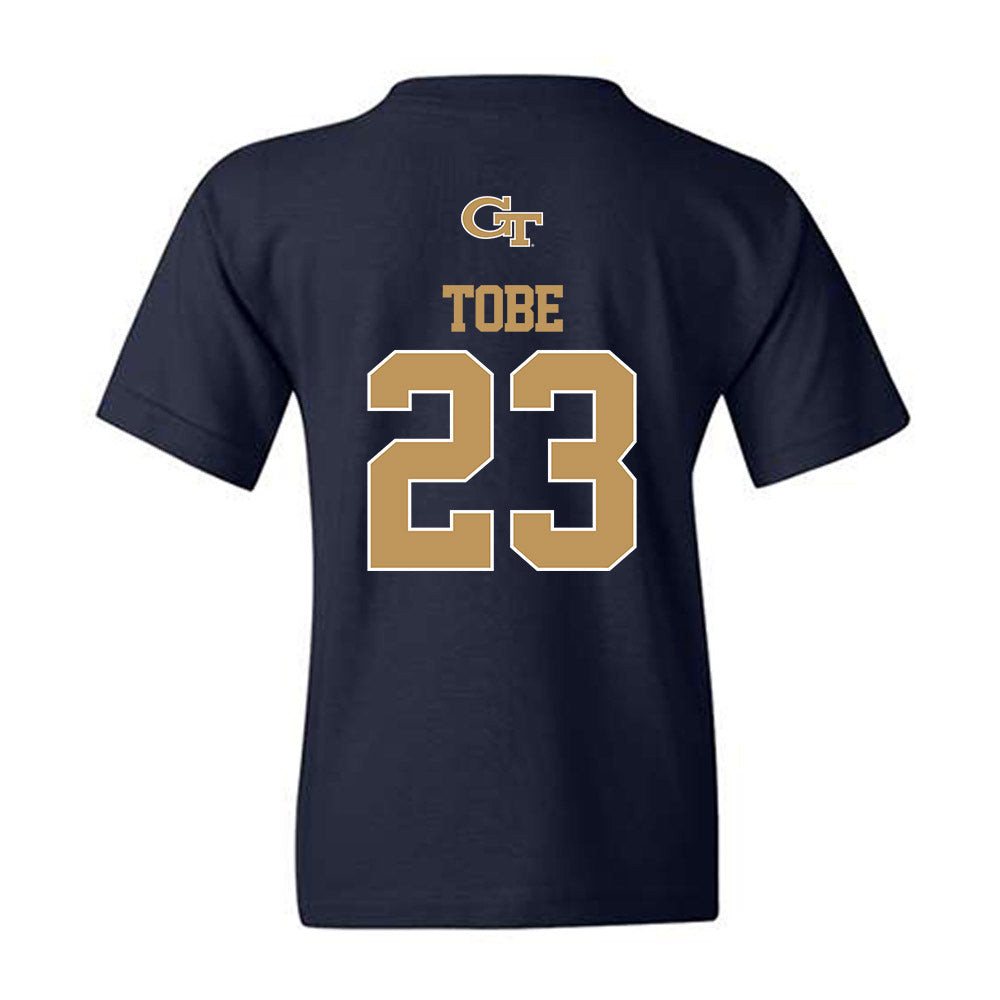 Georgia Tech - NCAA Football : Zachary Tobe - Classic Shersey Youth T-Shirt-1