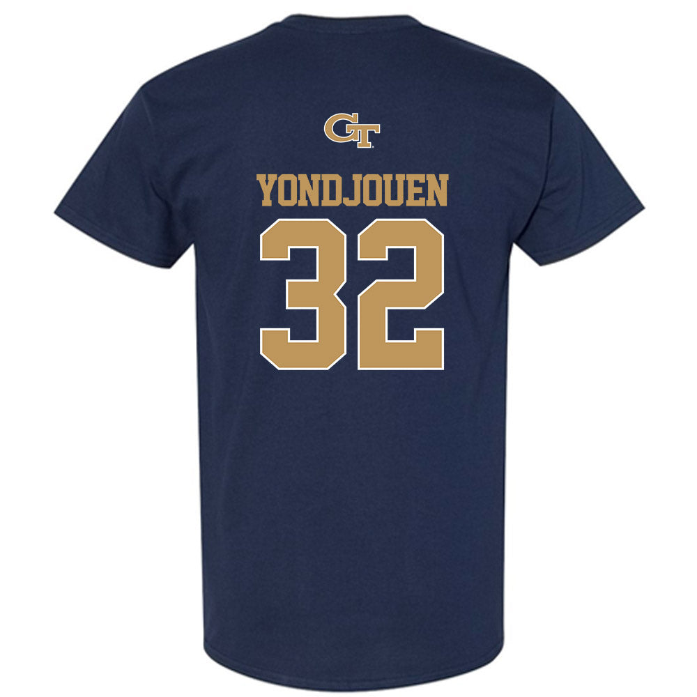 Georgia Tech - NCAA Football : Sylvain Yondjouen - Classic Shersey T-Shirt-1