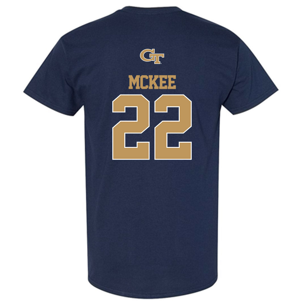 Georgia Tech - NCAA Baseball : Tate McKee - Classic Shersey T-Shirt-1