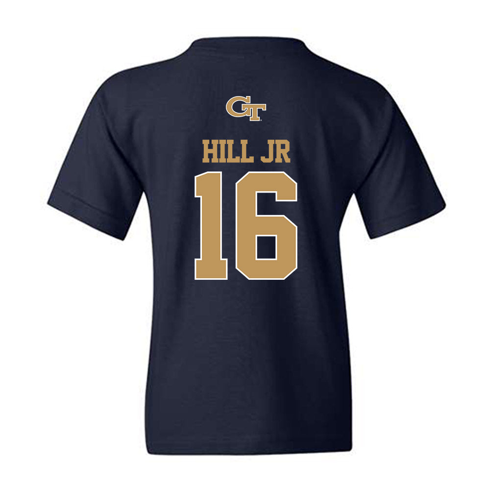 Georgia Tech - NCAA Football : Kelvin Hill Jr - Classic Shersey Youth T-Shirt-1