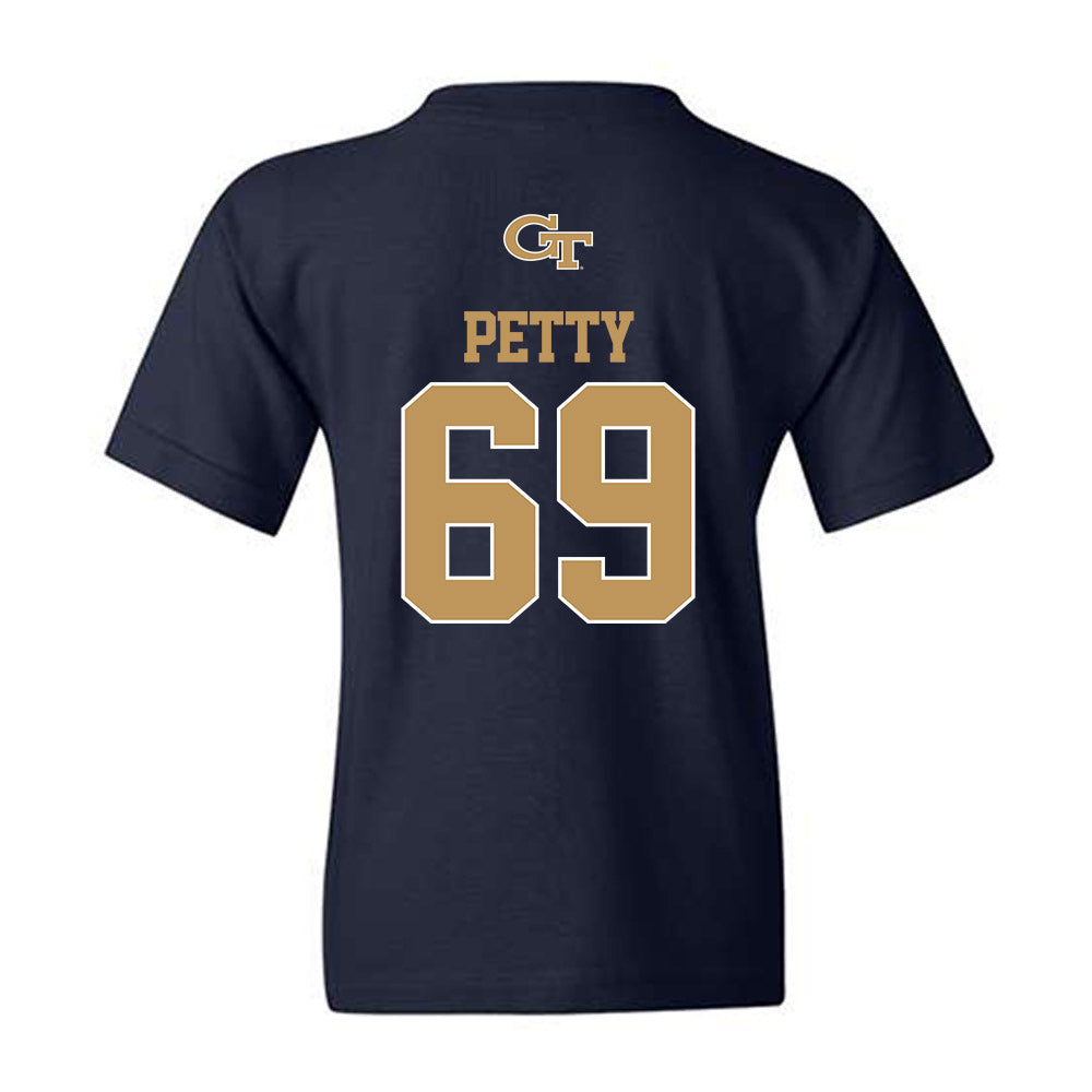 Georgia Tech - NCAA Football : Josh Petty - Classic Shersey Youth T-Shirt-1