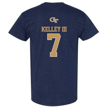 Georgia Tech - NCAA Men's Basketball : Chas Kelley III - Classic Shersey T-Shirt-1