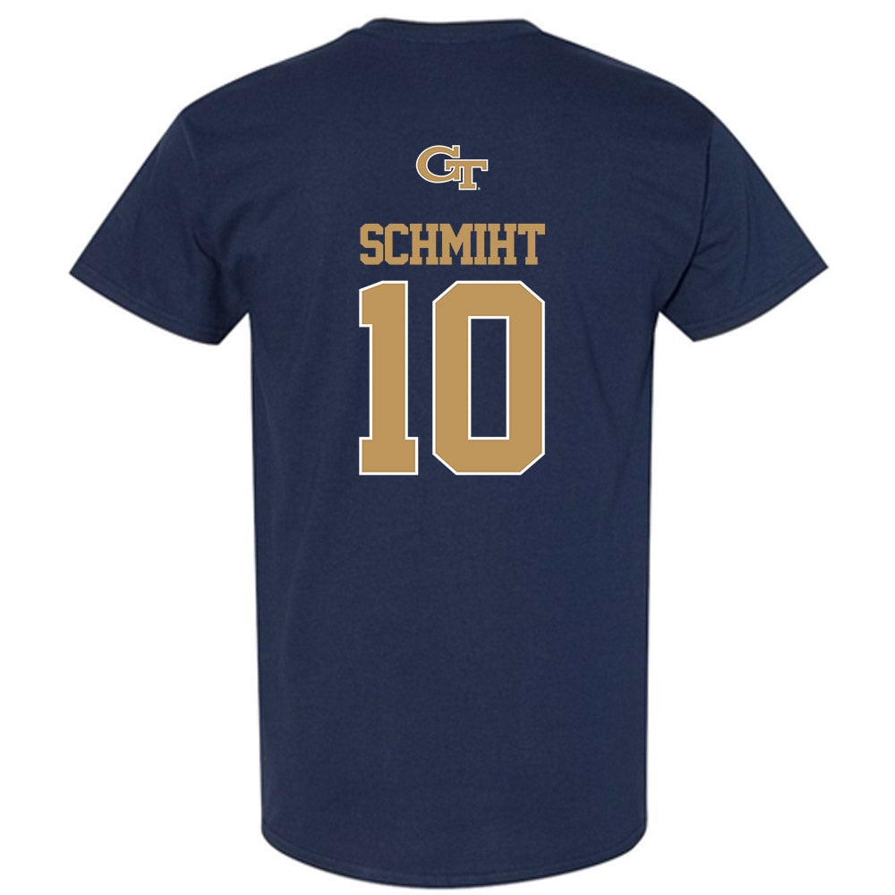 Georgia Tech - NCAA Baseball : Kent Schmiht - Classic Shersey T-Shirt-1