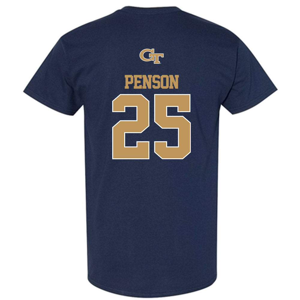 Georgia Tech - NCAA Football : Dalen Penson - Classic Shersey T-Shirt-1