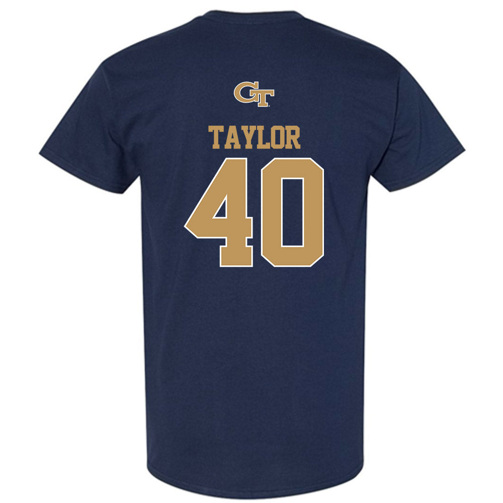 Georgia Tech - NCAA Football : Joshua Taylor - Classic Shersey T-Shirt-1