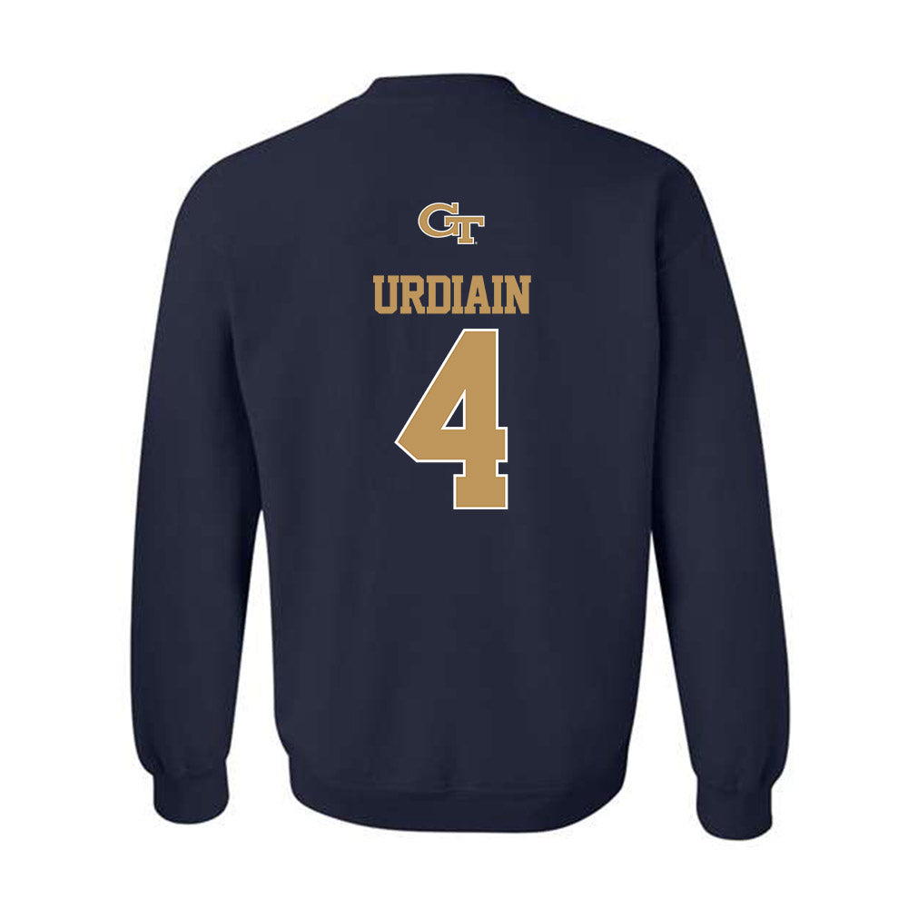 Georgia Tech - NCAA Women's Basketball : Leyre Urdiain - Classic Shersey Crewneck Sweatshirt-1