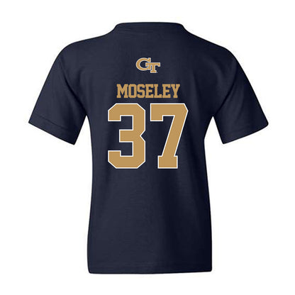 Georgia Tech - NCAA Football : Joseph Moseley - Classic Shersey Youth T-Shirt-1
