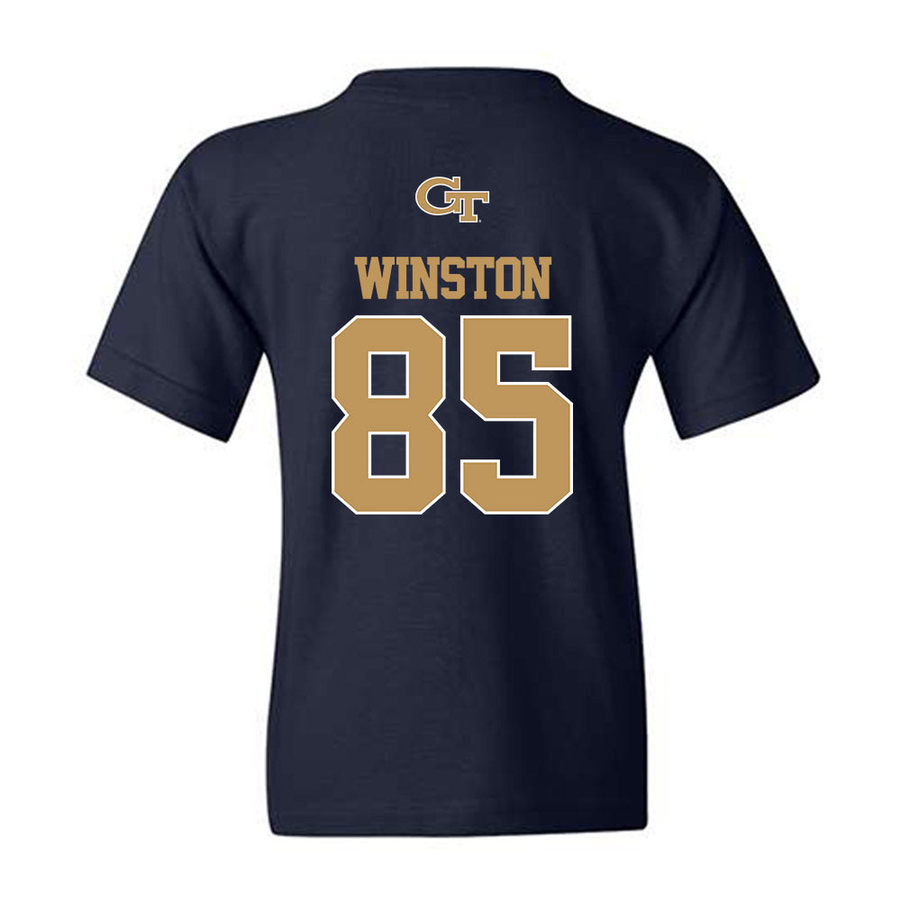Georgia Tech - NCAA Football : Jj Winston - Classic Shersey Youth T-Shirt-1