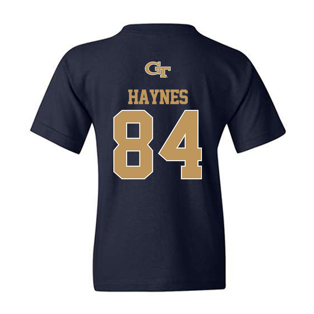 Georgia Tech - NCAA Football : Evan Haynes - Classic Shersey Youth T-Shirt-1