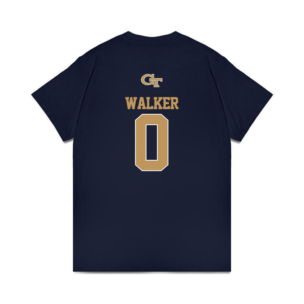 Georgia Tech - NCAA Women's Basketball : Kyndal Walker - Classic Shersey T-Shirt-1