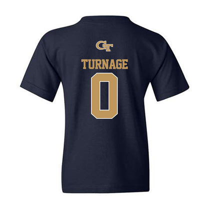 Georgia Tech - NCAA Women's Basketball : Brianna Turnage - Classic Shersey Youth T-Shirt-1