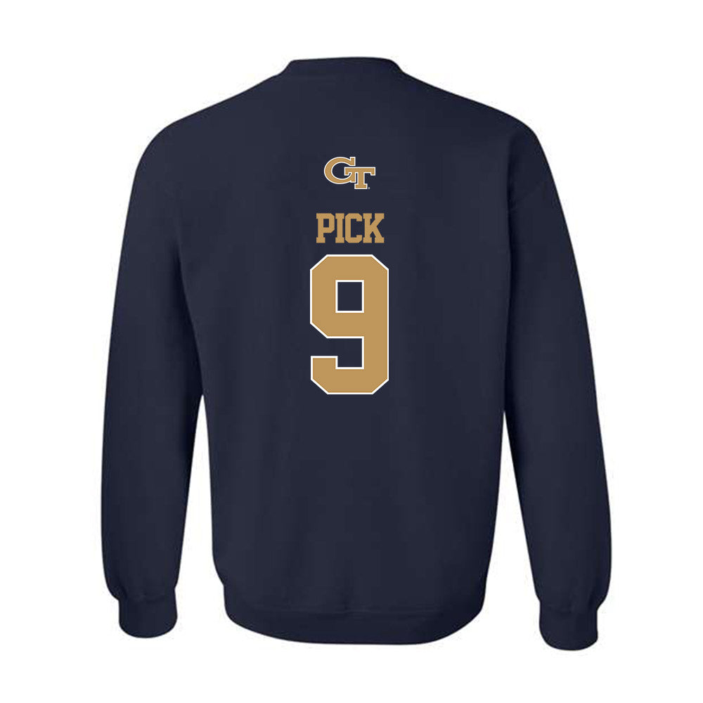 Georgia Tech - NCAA Softball : Landri Pick - Classic Shersey Crewneck Sweatshirt-1