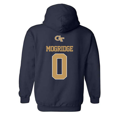 Georgia Tech - NCAA Women's Volleyball : liv mogridge - Classic Shersey Hooded Sweatshirt-1