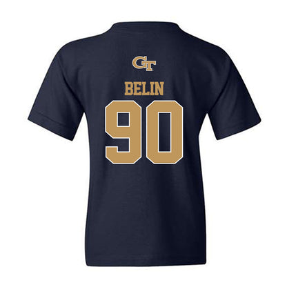 Georgia Tech - NCAA Football : Blake Belin - Classic Shersey Youth T-Shirt-1