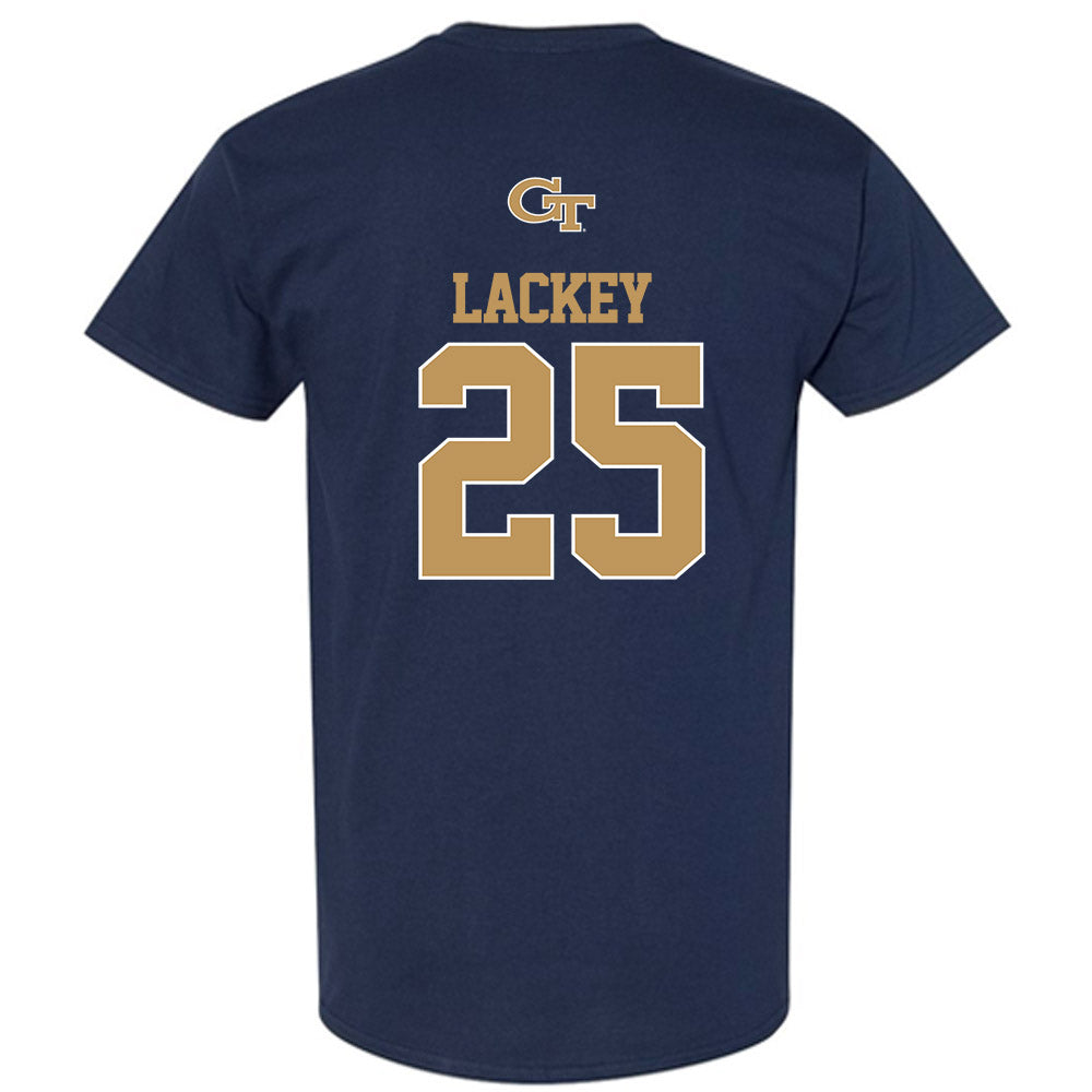 Georgia Tech - NCAA Baseball : Vahn Lackey - Classic Shersey T-Shirt-1