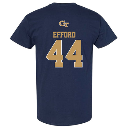 Georgia Tech - NCAA Football : Kyle Efford - Classic Shersey T-Shirt-1