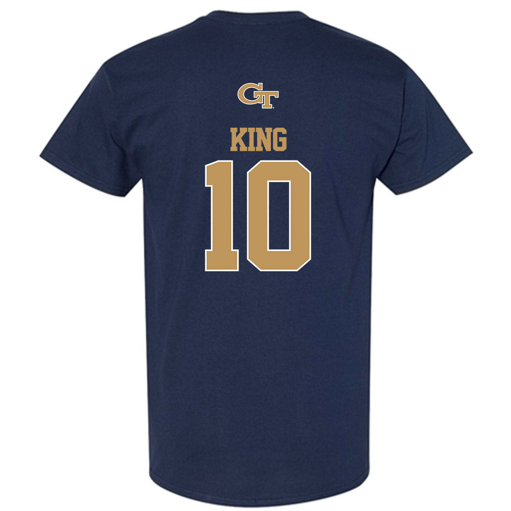 Georgia Tech - NCAA Football : Haynes King - Classic Shersey T-Shirt-1