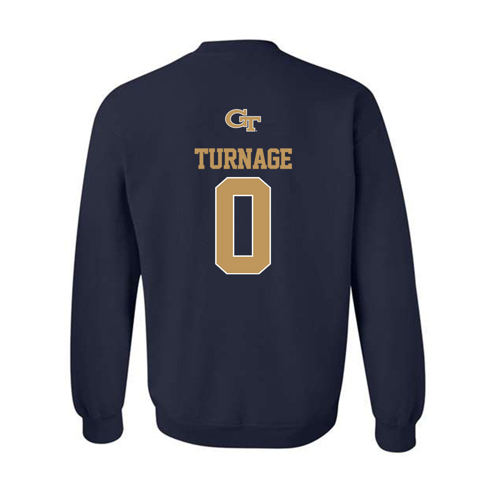 Georgia Tech - NCAA Women's Basketball : Brianna Turnage - Classic Shersey Crewneck Sweatshirt-1