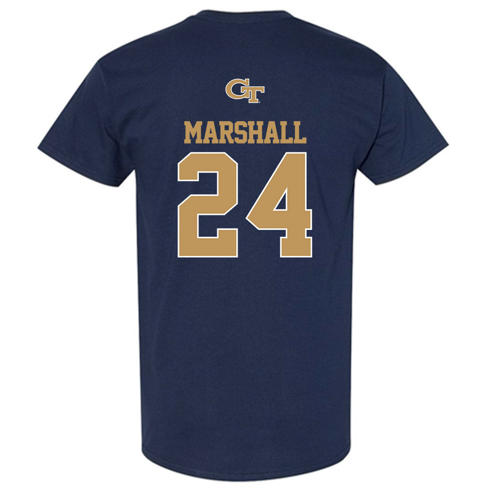 Georgia Tech - NCAA Football : Shane Marshall - Classic Shersey T-Shirt-1