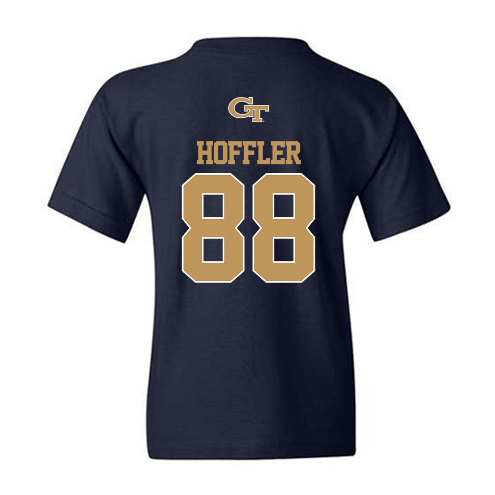 Georgia Tech - NCAA Football : A.J. Hoffler - Classic Shersey Youth T-Shirt-1