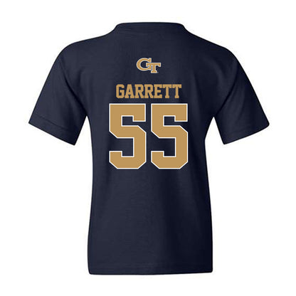 Georgia Tech - NCAA Football : Christian Garrett - Classic Shersey Youth T-Shirt-1