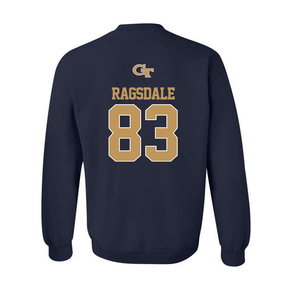 Georgia Tech - NCAA Football : Blake Ragsdale - Classic Shersey Crewneck Sweatshirt-1