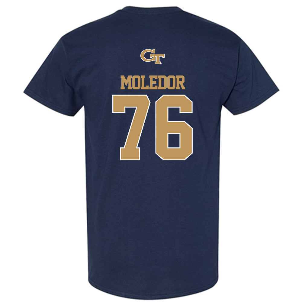 Georgia Tech - NCAA Football : Krew Moledor - Classic Shersey T-Shirt-1