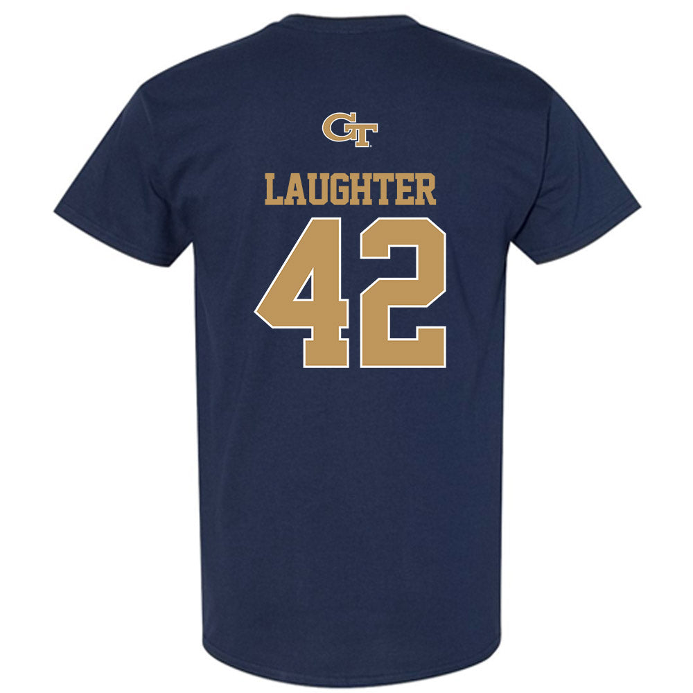 Georgia Tech - NCAA Football : Luke Laughter - Classic Shersey T-Shirt-1