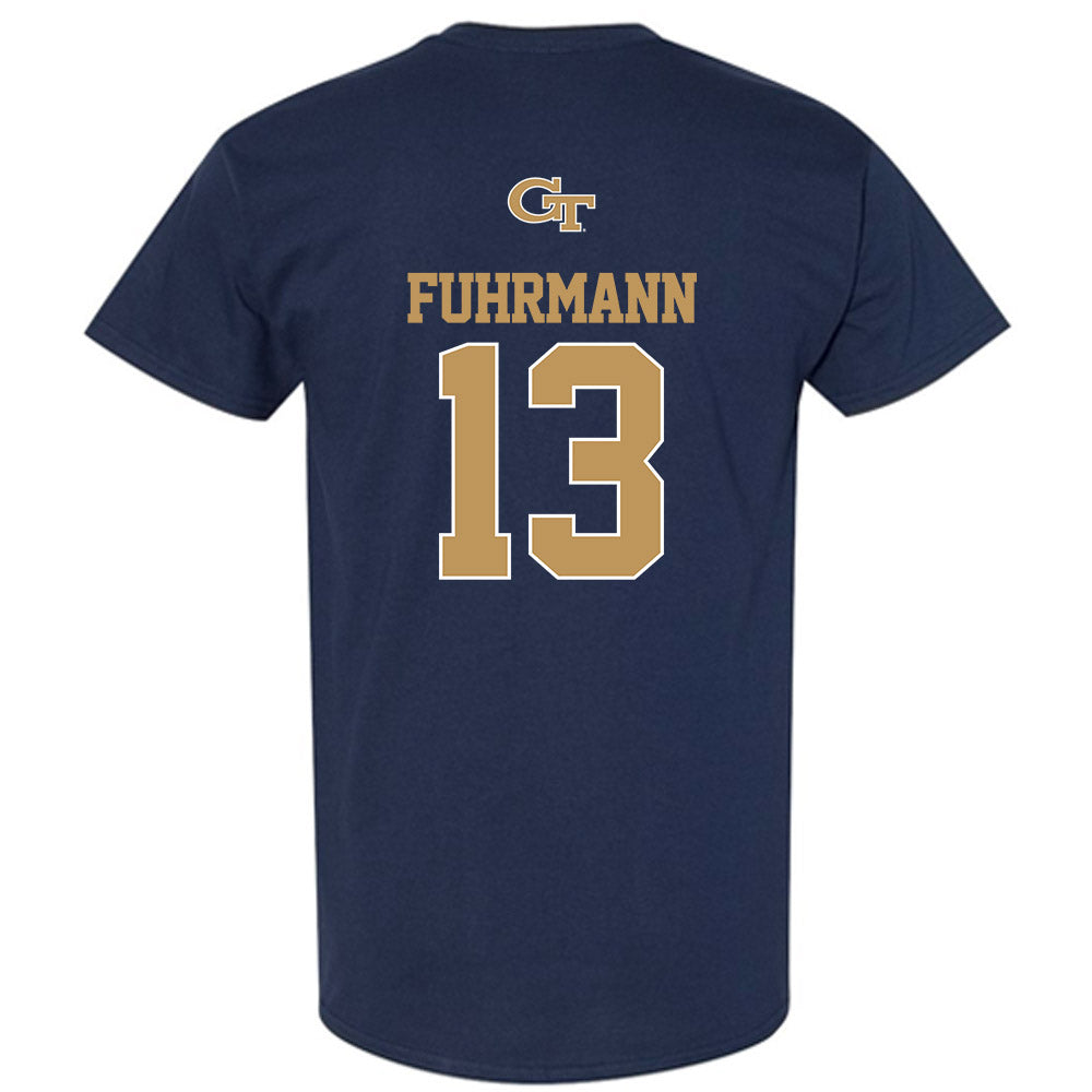 Georgia Tech - NCAA Football : Isaiah Fuhrmann - Classic Shersey T-Shirt-1
