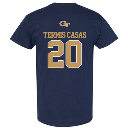Georgia Tech - NCAA Women's Basketball : Ariadna Termis Casas - Classic Shersey T-Shirt-1