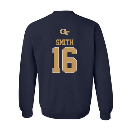 Georgia Tech - NCAA Softball : Charlotte Smith - Classic Shersey Crewneck Sweatshirt-1