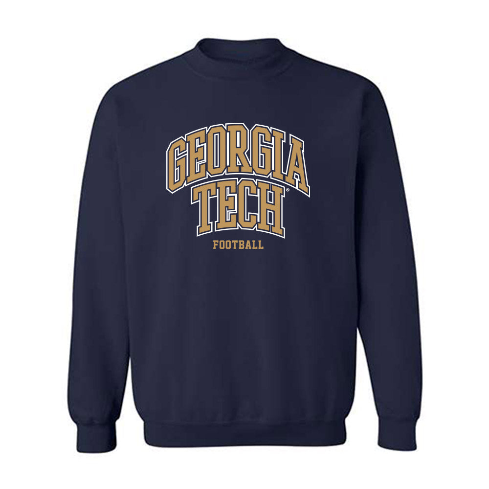 Georgia Tech - NCAA Football : Tim Griffin Jr - Classic Shersey Crewneck Sweatshirt-0